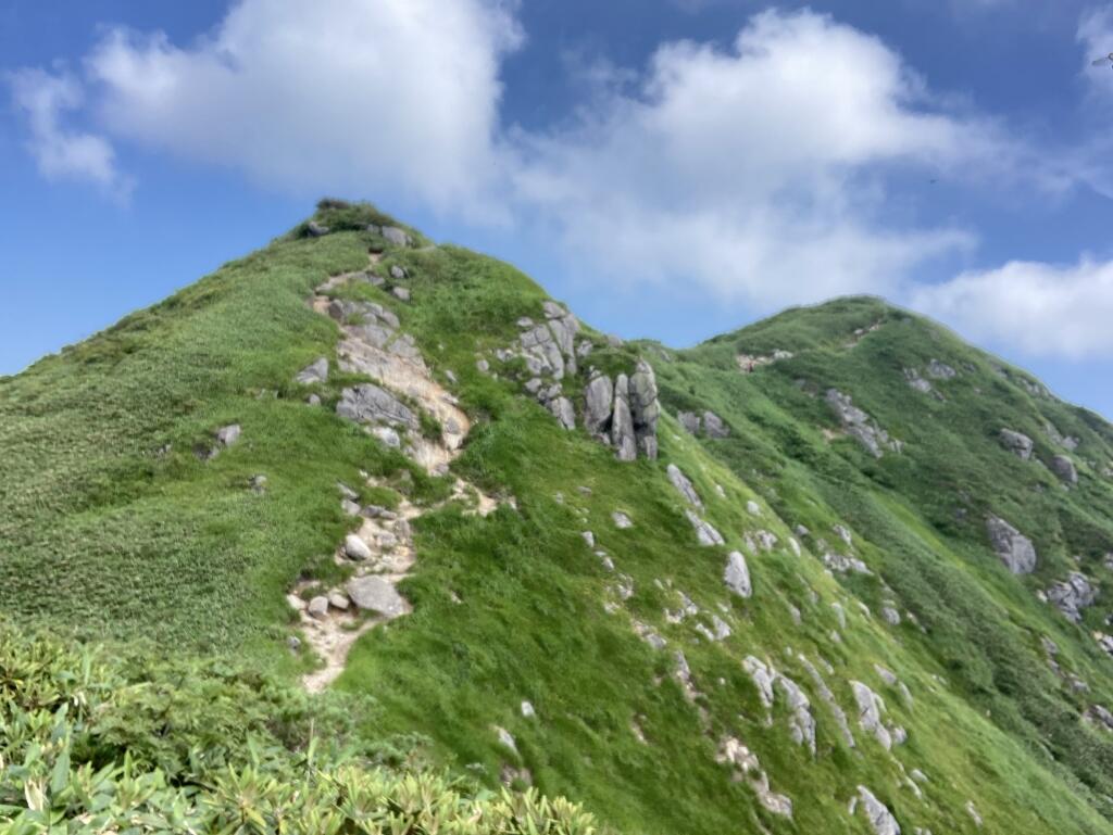 谷川連峰の展望台「朝日岳」