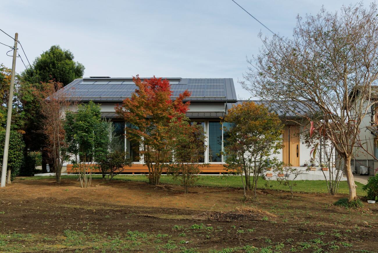 太陽と暮らす平屋の家